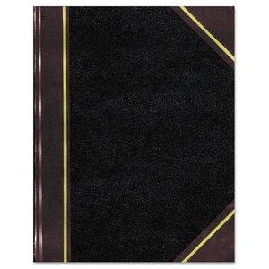 ESRED57151 - Texthide Notebook, Black-burgundy, 500 Pages, 14 1-4 X 8 3-4