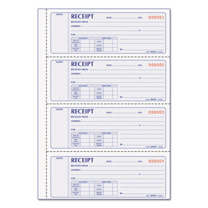 ESRED8L806 - Money Receipt Book, 7 X 2 3-4, Carbonless Duplicate, 200 Sets-book