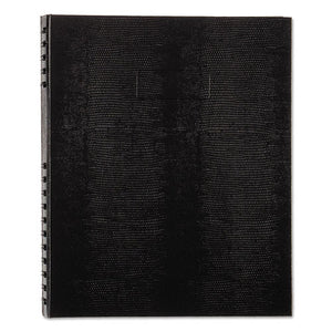 Notepro Notebook, 1 Subject, Medium-college Rule, Black Cover, 11 X 8.5, 75 Sheets