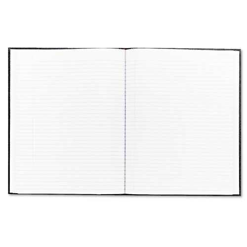 ESREDA1081 - Large Executive Notebook W-cover, 10 3-4 X 8 1-2, Letter, Black Cover, 75 Sheets
