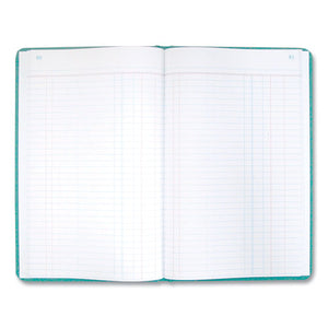 Tuff Series Accounting Journal, Green Cover, 7.63 X 12.13, 150 White Pages