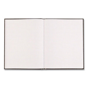Professional Quad Notebook, Quadrille Rule, Black Cover, 9.25 X 7.25, 96 Sheets