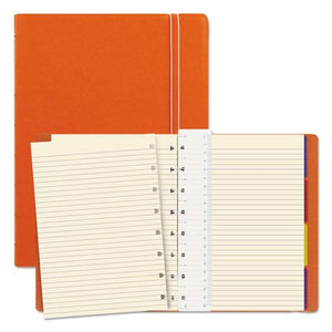 Notebook,a5,leathr Cvr,or