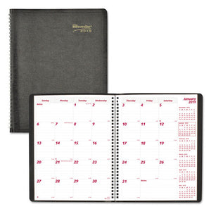 ESREDCB1262BLK - ESSENTIAL COLLECTION 14-MONTH RULED PLANNER, 11 X 8 1-2, BLACK, 2019