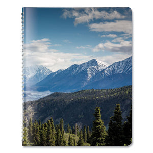 Mountains 14-month Planner, 11 X 8.5, Blue-green-black, 2021