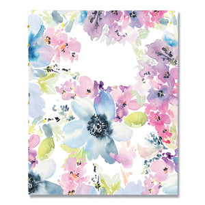 Miraclebind Weekly-monthly Planner, 9.25 X 7.25, Floral, 2021