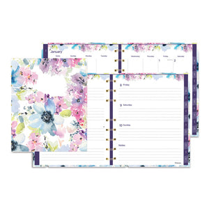 Miraclebind Weekly-monthly Planner, 9.25 X 7.25, Floral, 2021