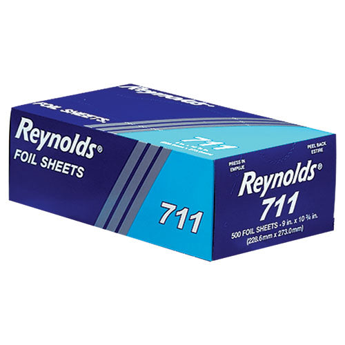 ESRFP711 - Pop-Up Interfolded Aluminum Foil Sheets, 9 X 10 3-4, Silver, 3000 Sheet-carton