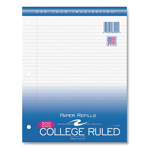 Notebook Filler Paper, 8.5 X 11, College Rule, 500-pack