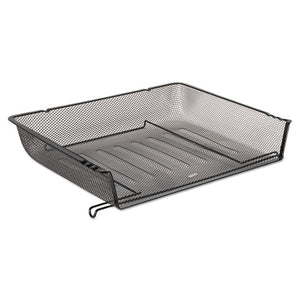 ESROL62555 - Nestable Mesh Stacking Side Load Letter Tray, Wire, Black