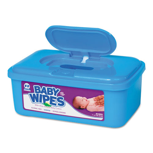 ESRPPRPBWS80 - Baby Wipes Tub, Scented, White, 80-tub, 12 Tubs-carton