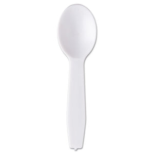 ESRPPRTS3000 - Polystyrene Taster Spoons, White, 3000-carton