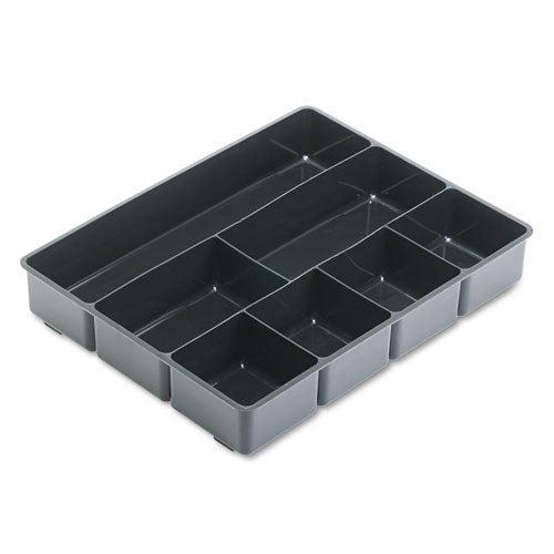 ESRUB11906ROS - Extra Deep Desk Drawer Director Tray, Plastic, Black