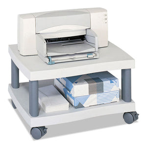 ESSAF1861GR - Wave Design Printer Stand, Two-Shelf, 20w X 17-1-2d X 11-1-2h, Charcoal Gray