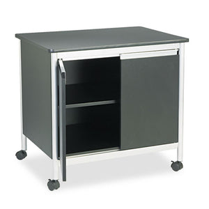 ESSAF1872BL - Deluxe Steel Machine Stand, One-Shelf, 32w X 24-1-2d X 30-1-4h, Black