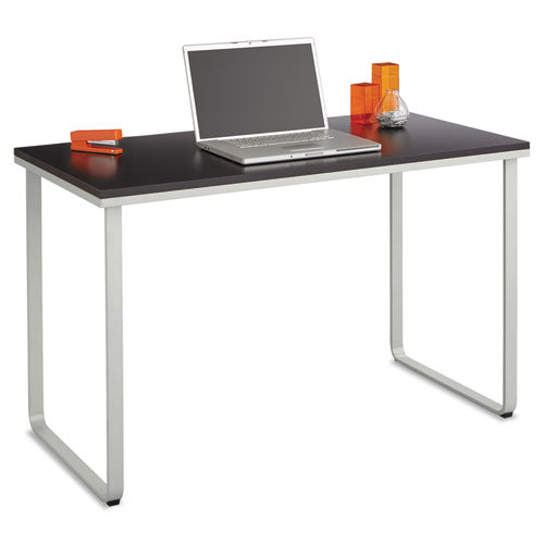 ESSAF1943BLSL - Steel Workstation, 47-1-4w X 24d X 28-3-4h, Black-silver