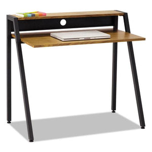 ESSAF1951BL - Writing Desk, 37 3-4 X 22 3-4 X 34 1-4, Natural-black