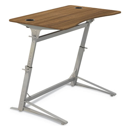 ESSAF1959WL - VERVE STANDING DESK, 47.25W X 31.75D X 42H, WALNUT