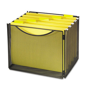 ESSAF2170BL - Desktop File Storage Box, Steel Mesh, 12-1-2w X 11d X 10h