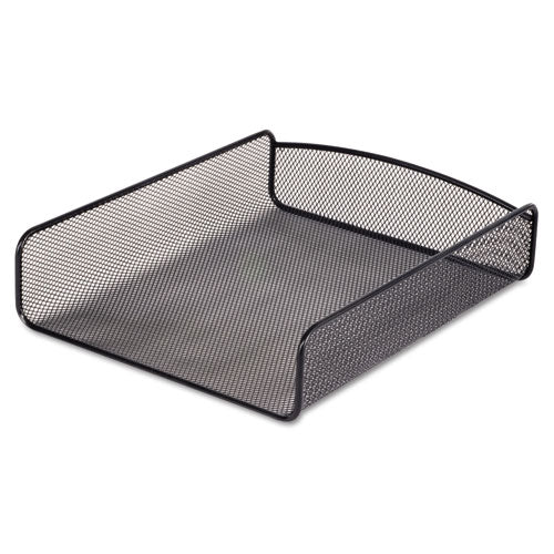 ESSAF3272BL - Desk Tray, Single Tier, Steel Mesh, Letter, Black