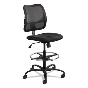 ESSAF3395BL - Vue Series Mesh Extended Height Chair, Acrylic Fabric Seat, Black