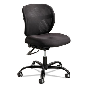 ESSAF3397BL - Vue Intensive Use Mesh Task Chair, Polyester Seat, Black