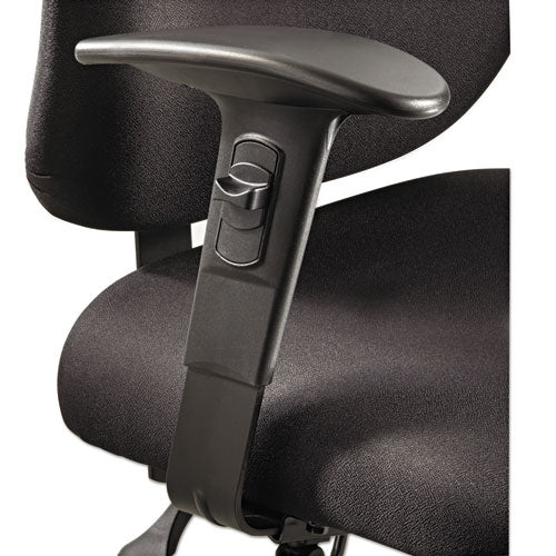 ESSAF3399BL - Height-width-Adjustable T-Pad Arms For Alday 24-7 Task Chair, Black, 1 Pair