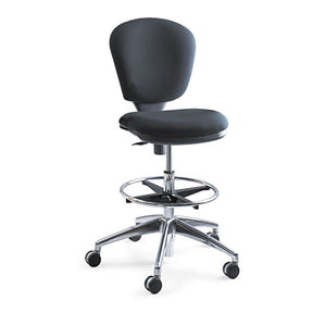 ESSAF3442BL - Metro Collection Extended Height Swivel-tilt Chair, Black Fabric