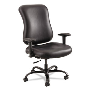 ESSAF3592BL - Optimus High Back Big & Tall Chair, 400-Lb. Capacity, Black Leather