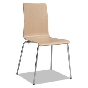 ESSAF4298BH - Bosk Stack Chair, Beech, 2-carton