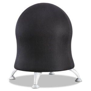 ESSAF4750BL - Zenergy Ball Chair, 22 1-2" Diameter X 23" High, Black-silver