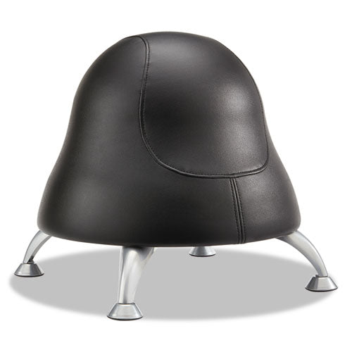 ESSAF4756BV - Runtz Ball Chair, 12" Diameter X 17" High, Black Vinyl