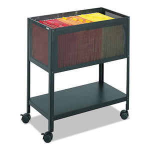 ESSAF5350BL - Steel Mesh Open Top Tub File, 13-1-2w X 24-1-4d X 27-1-2h, Black