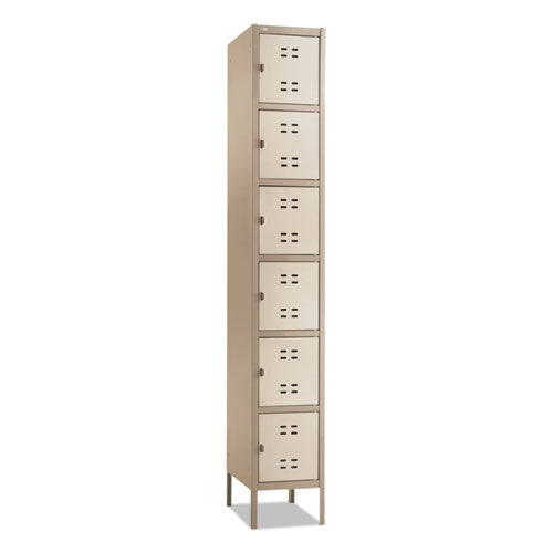 ESSAF5524TN - Box Locker, 12w X 18d X 78h, Two-Tone Tan