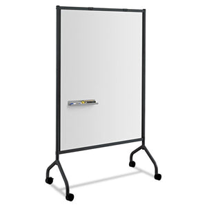 ESSAF8511BL - Impromptu Magnetic Whiteboard Collaboration Screen, 42w X 21 1-2d X 72h, Black