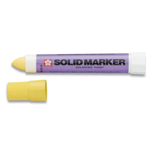Solid Paint Marker, Bullet Tip, Yellow