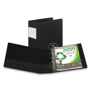 ESSAM14860 - EARTH'S CHOICE ROUND RING REFERENCE BINDER, 2" CAPACITY, 11 X 8 1-2, BLACK
