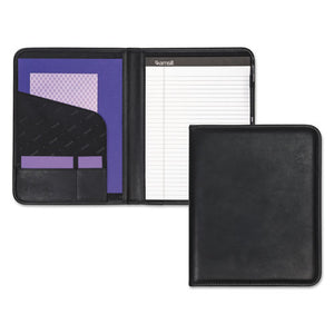 ESSAM70810 - Professional Padfolio, Storage Pockets-card Slots, Writing Pad, Black