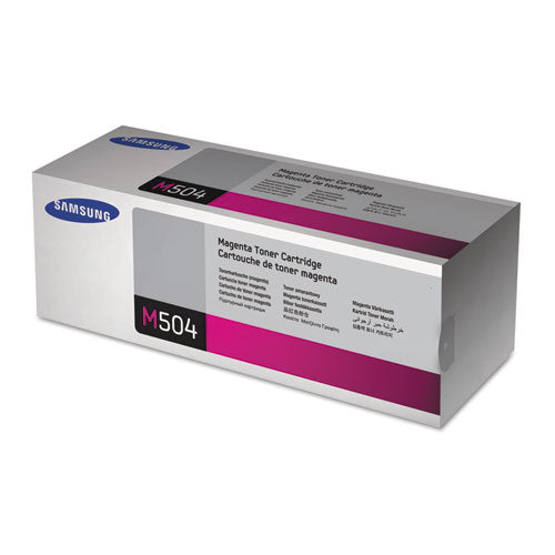 Su296a (clt-m504s) Toner, 1,800 Page-yield, Magenta