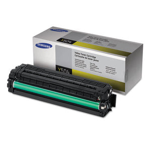 Su506a (clt-y504s) Toner, 1,800 Page-yield, Yellow