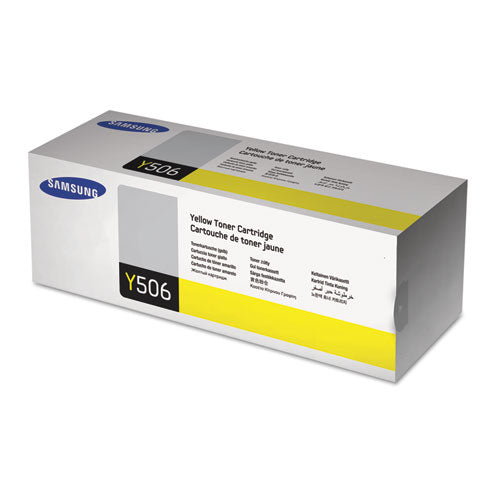 Su528a (clt-y506s) Toner, 1,500 Page-yield, Yellow