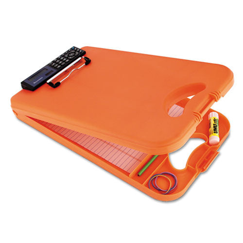 ESSAU00543 - Deskmate Ii W-calculator, 1-2" Clip Cap, 8 1-2 X 12 Sheets, Hi-Vis Orange