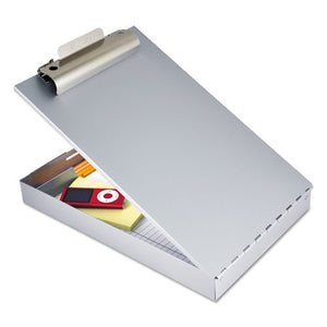 ESSAU11017 - Redi-Rite Aluminum Storage Clipboard, 1" Clip Cap, 8 1-2 X 12 Sheets, Silver