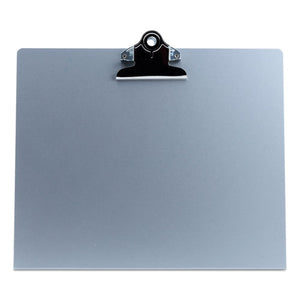 Free Standing Clipboard, Landscape, 1" Clip Capacity, 11 X 8.5 Sheets, Silver