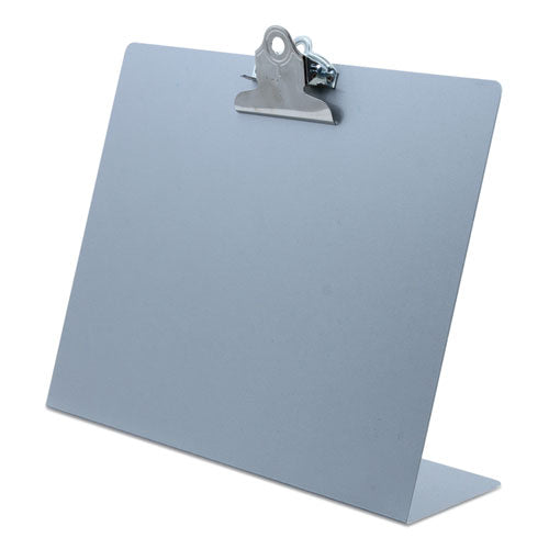 Free Standing Clipboard, Landscape, 1" Clip Capacity, 11 X 8.5 Sheets, Silver