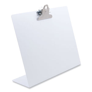 Free Standing Clipboard, Landscape, 1" Clip Capacity, 11 X 8.5 Sheets, White