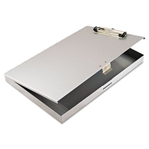 ESSAU45300 - Tuffwriter Recycled Aluminum Storage Clipboard, 1-2" Clip, 8 1-2 X 12, Gray