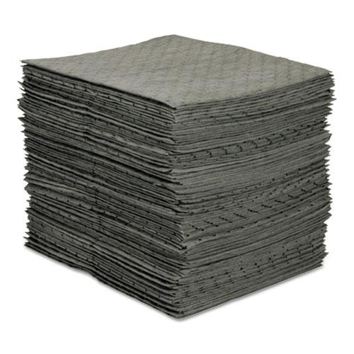 ESSBDMRO100 - Mro Plus Heavy Sorbent Pads, .26gal, 15w X 19l, Gray