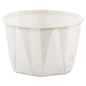 ESSCC200 - Paper Portion Cups, 2oz, White, 250-bag, 20 Bags-carton
