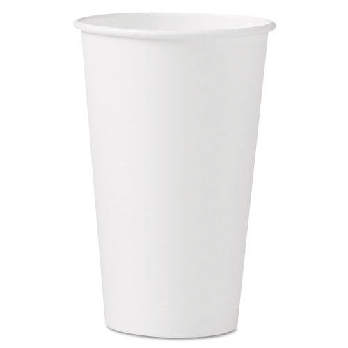 ESSCC316W - Polycoated Hot Paper Cups, 16 Oz, White